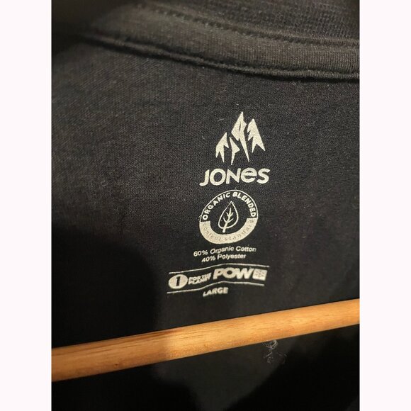 Jones Snowboards Tee Large - Picture 2 of 2